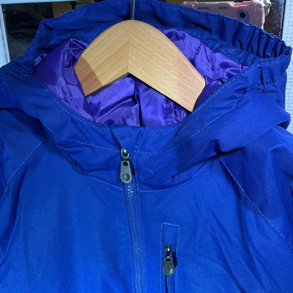 Arctix Girls Frost Insulated Winter Jacket, Blue Night Navy, Large - Picture 3 of 11